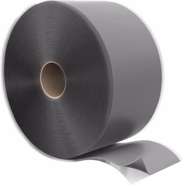 Drybase Self-Adhesive Fleece Back Tape for Plaster Mesh Membrane, Grey, W: 10 cm, L: 20 m
