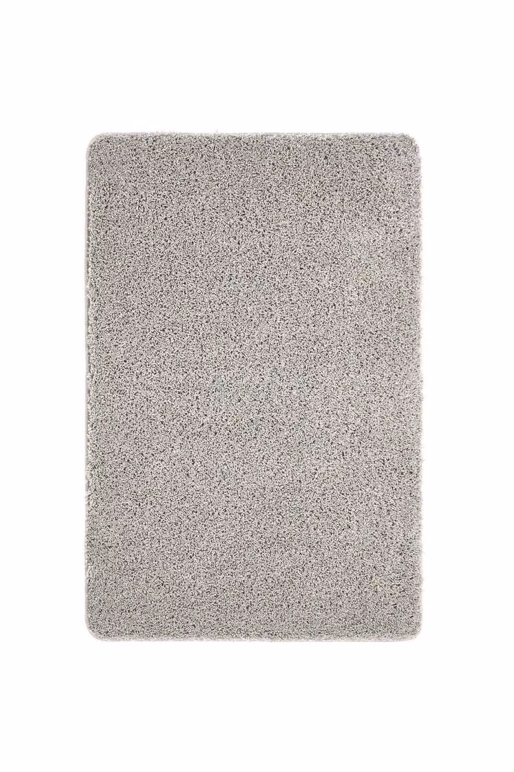 My Mat Buddy Rectangular Rug in Grey, W/D/H: 140 x 200 cm