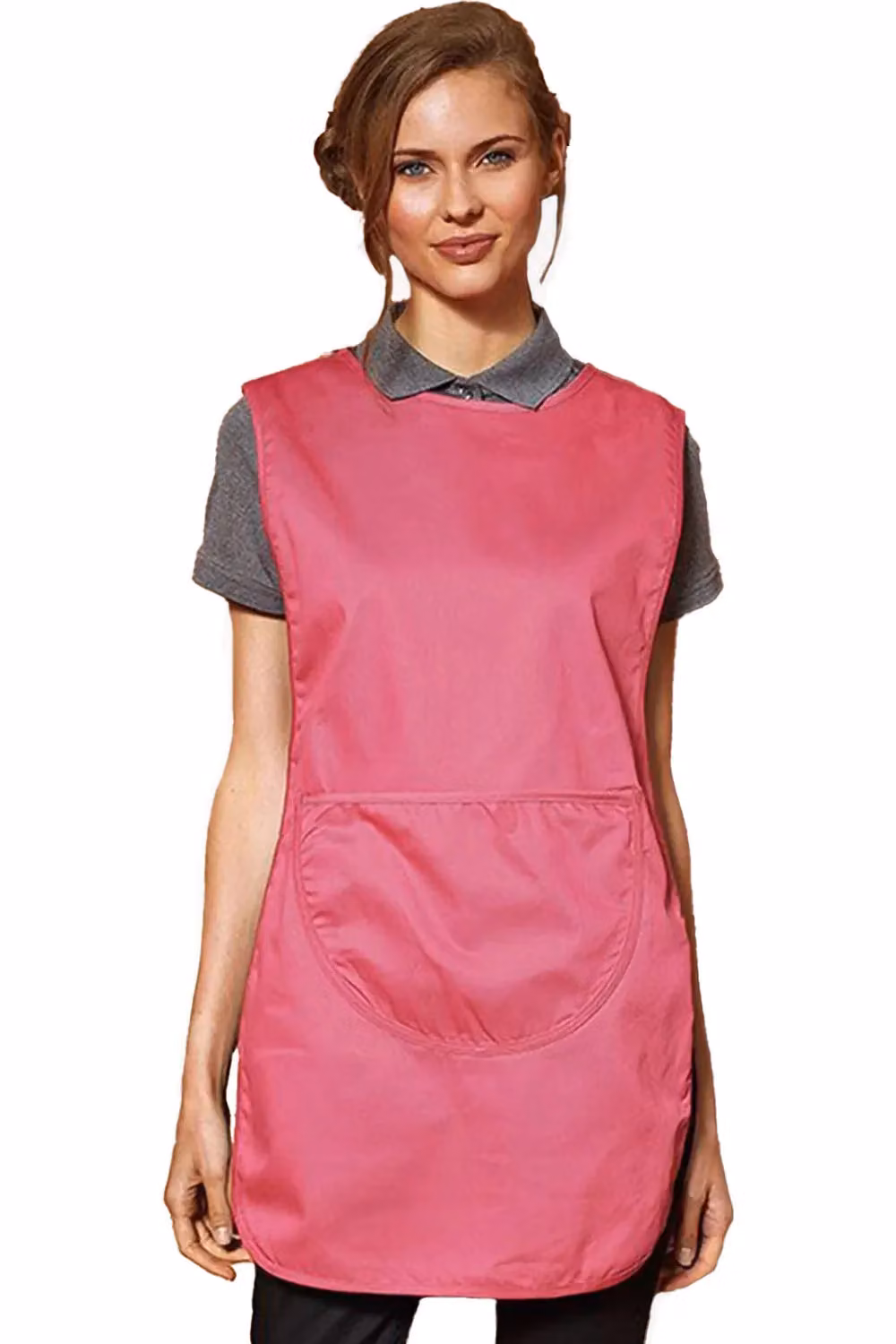 Premier Women's Pocket Tabard Workwear Pack of 2 in Pink, Size: 3XL – 2