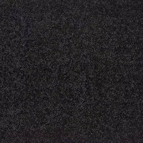 THE RUGS Washable Non Slip Shaggy Rug in Black, W: 60 cm, L: 100 cm – 3