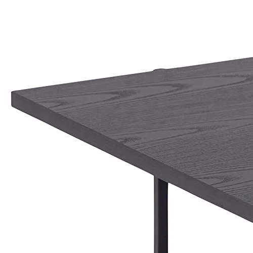 AC Design Furniture Augusta Rectangular Coffee Table with 1 Shelf, Black, W/D/H: 60 x 115 x 40 cm – 3