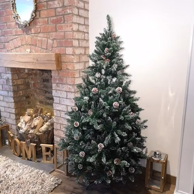 Premier 180cm Rustic Green Christmas Tree – 1
