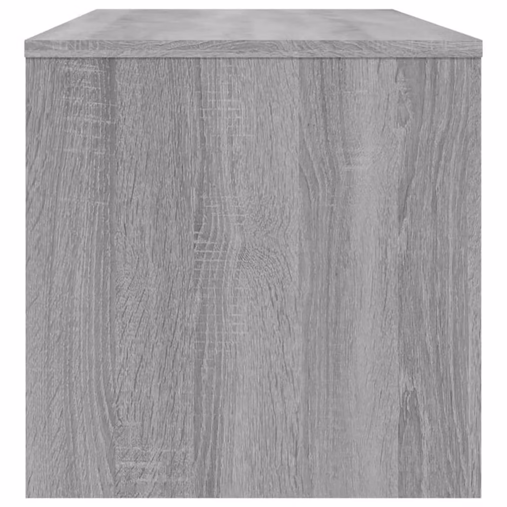 Berkfield Home Grey Sonoma TV Cabinet in Engineered Wood W/D/H: 100 x 40 x 40 cm – 4