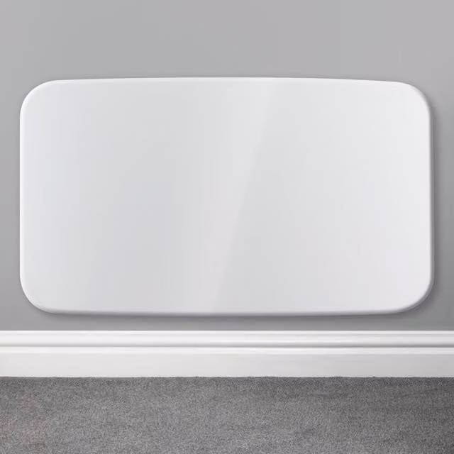 Futura WIFI Curved Designer Electric Convector Radiator Panel Heater, Wall Mounted, White, Width: 95 cm