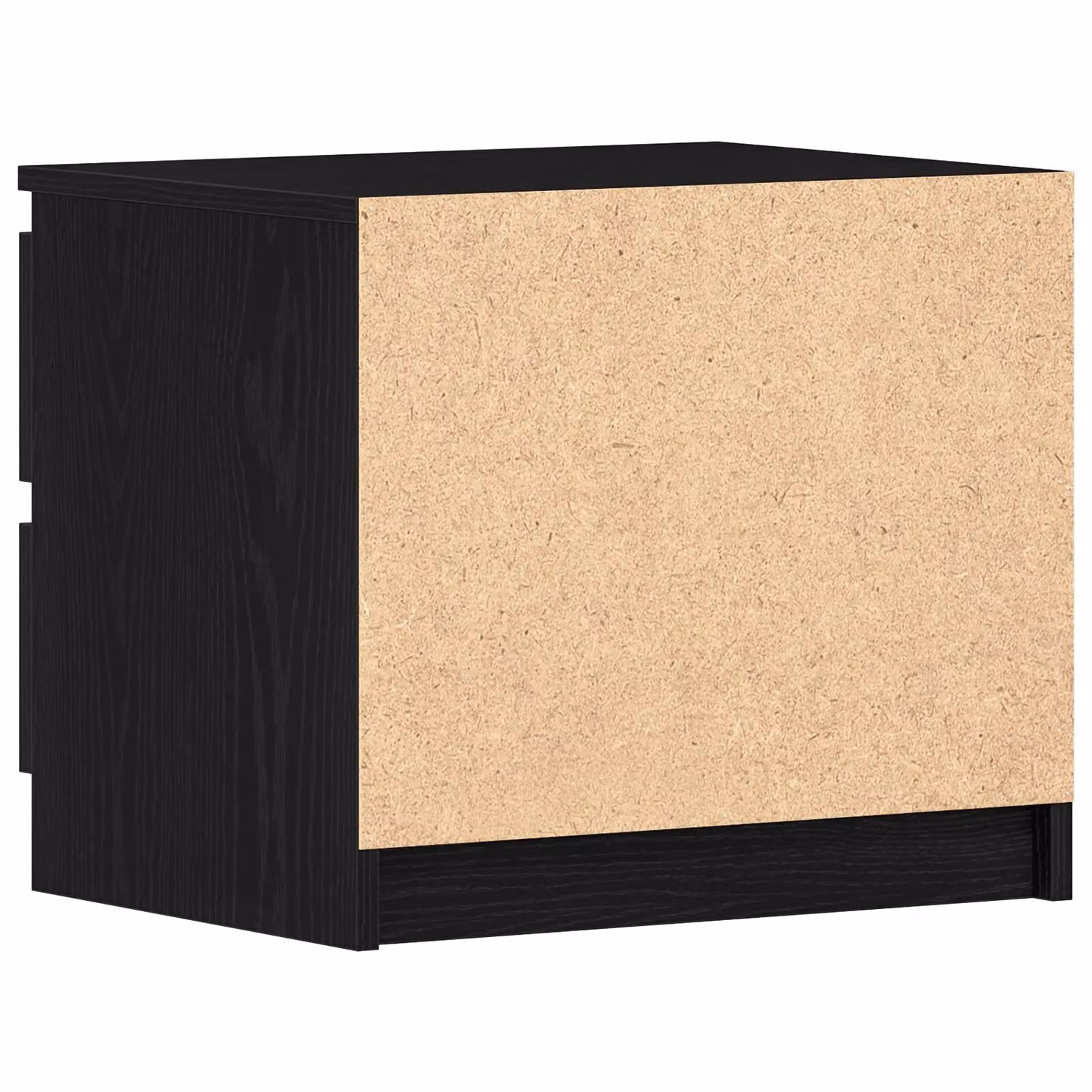 Berkfield Home Black Oak Nightstands, 2 Pack, W/D/H: 50 x 40 x 43.5 cm – 4