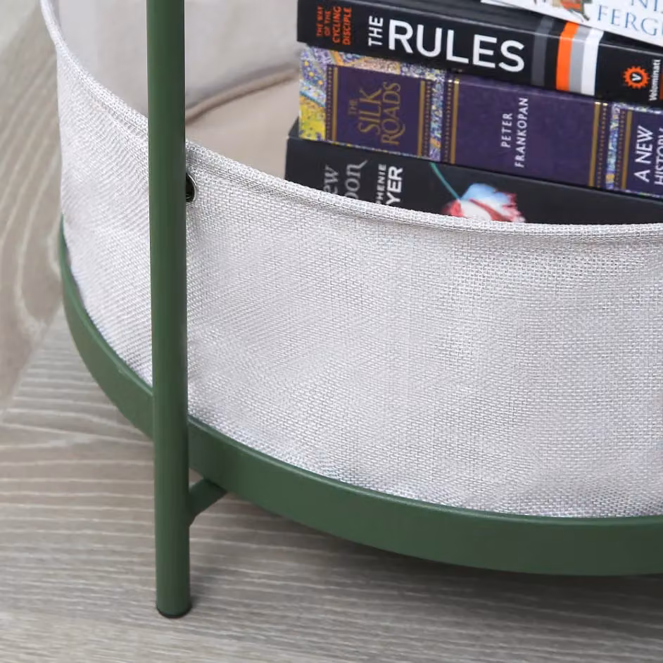 Home Garden Direct Bakewell Side Coffee Table in Green – 3