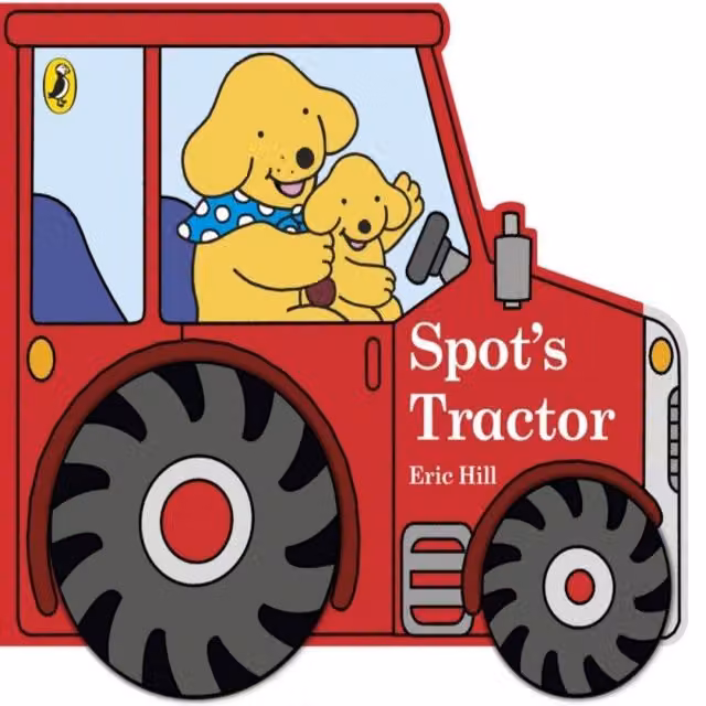 Eric Hill Spot's Tractor Multicolour Interactive Board Book for Babies and Toddlers