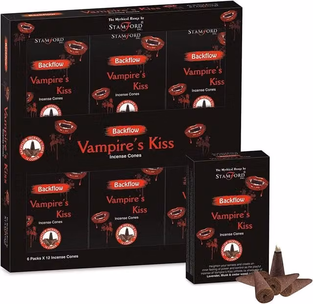 Stamford Mythical Backflow Cones Vampire Kiss in Brown