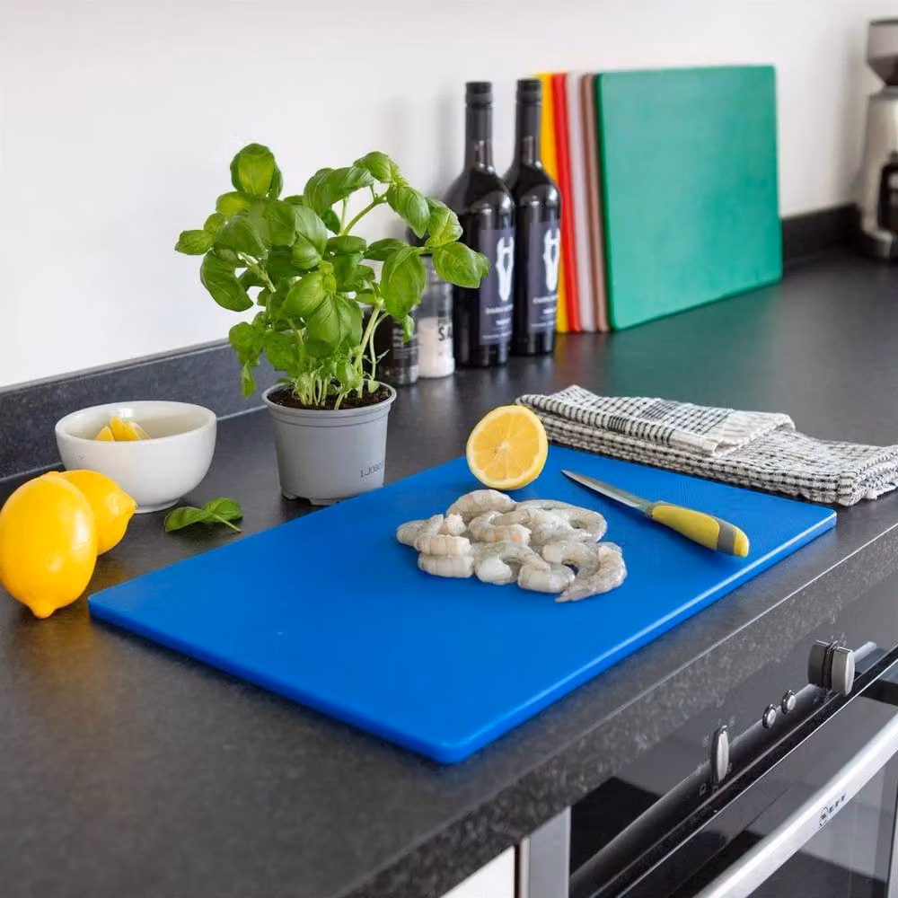 Havendro Blue Plastic Rectangular Chopping Board W: 45 cm, D: 30 cm – 2