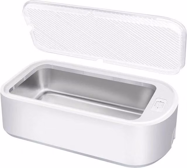 EONLION 650ml Digital Ultrasonic Cleaner in White – 1