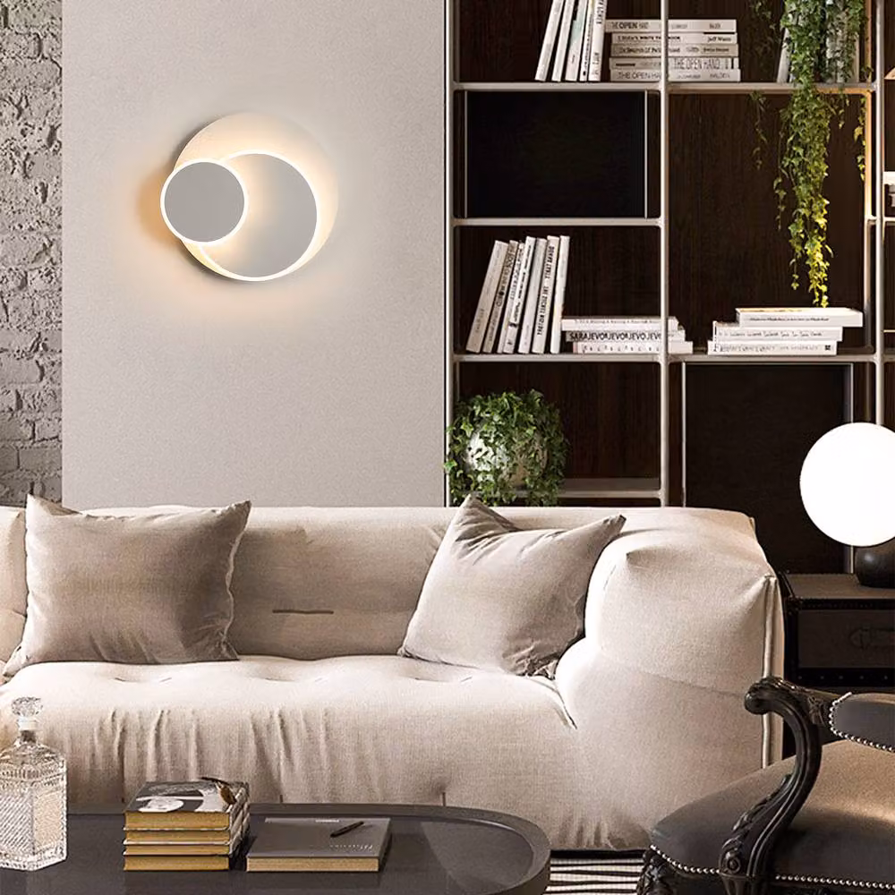 Pheashine White Metal LED Wall Light with Adjustable Rotating Design and 3000K Warm White Light – 2