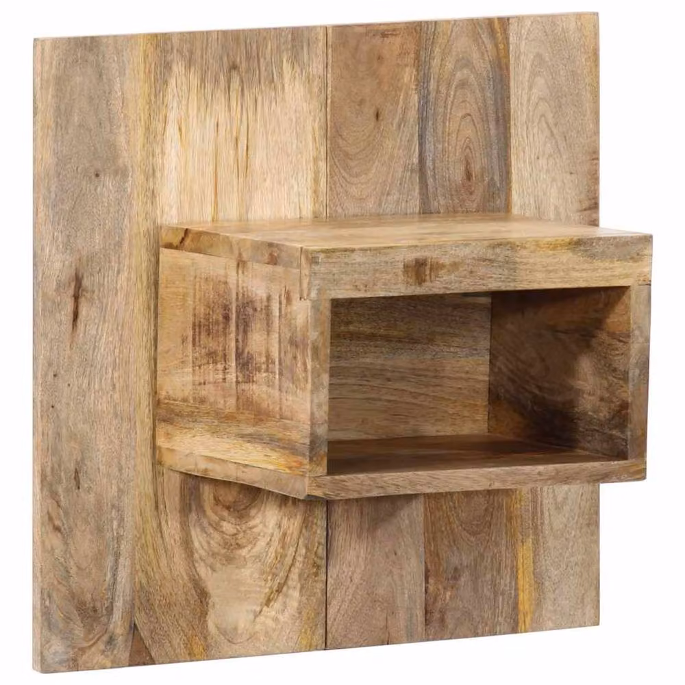 Berkfield Home Beautiful Bedside Cabinet in Brown Solid Mango Wood, W/D/H: 50 x 27 x 50 cm – 2