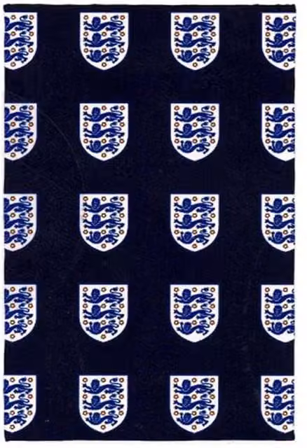 England FA Crest Navy Blue Fleece Blanket – 1