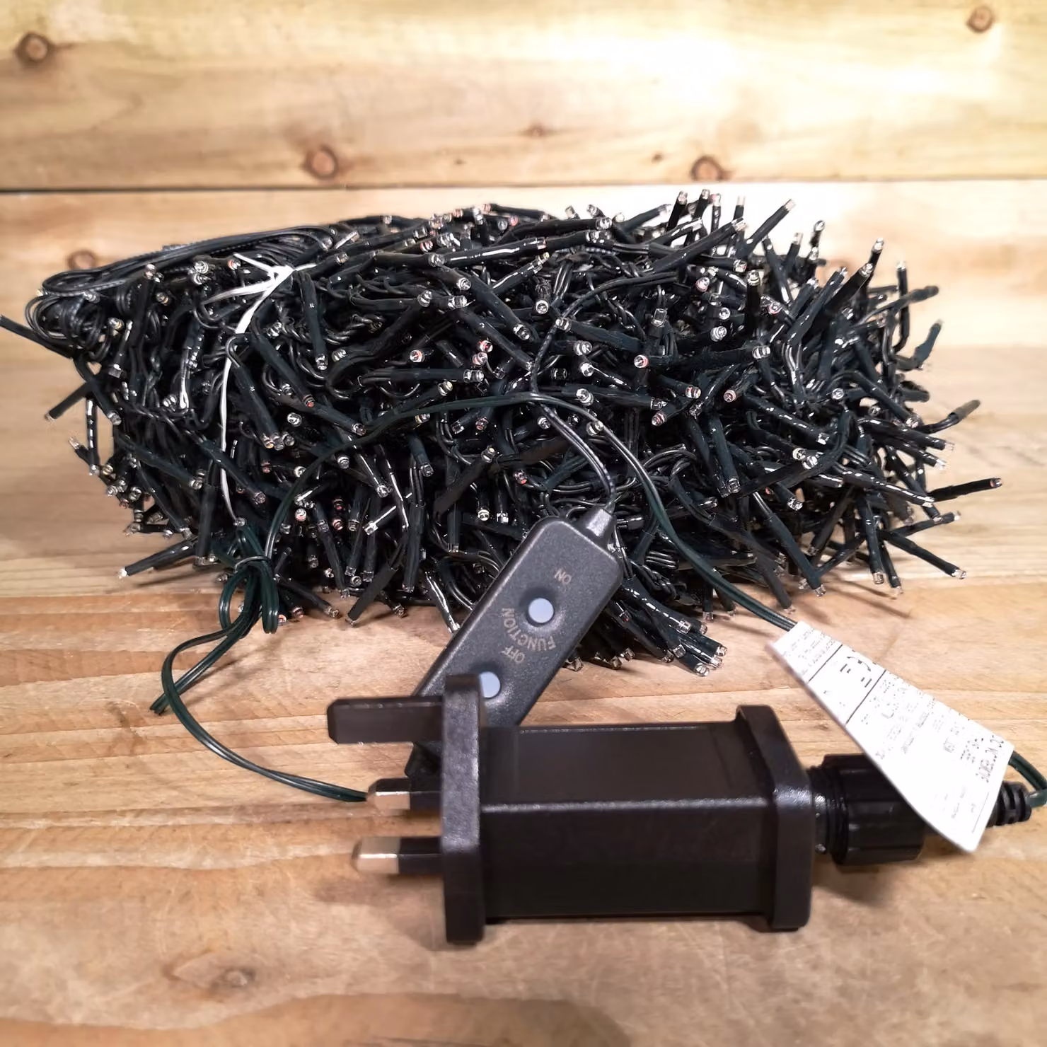 Samuel Alexander 2000 LED Premier Clusterbrights Christmas Lights, 25m, Warm White, Indoor and Outdoor, Mains Operated with Timer – 3