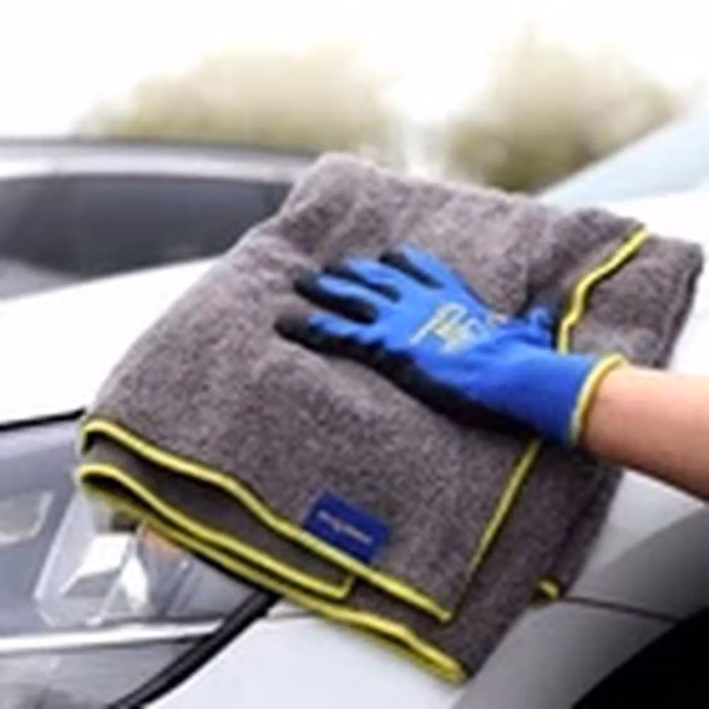 Havendro Large Absorbent Car Drying Towel for Buffing and Polishing, Grey – 4