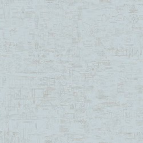 Galerie G56207 Steampunk Abstract Wallpaper, Blue, Roll (W: 53 cm, L: 10 m)