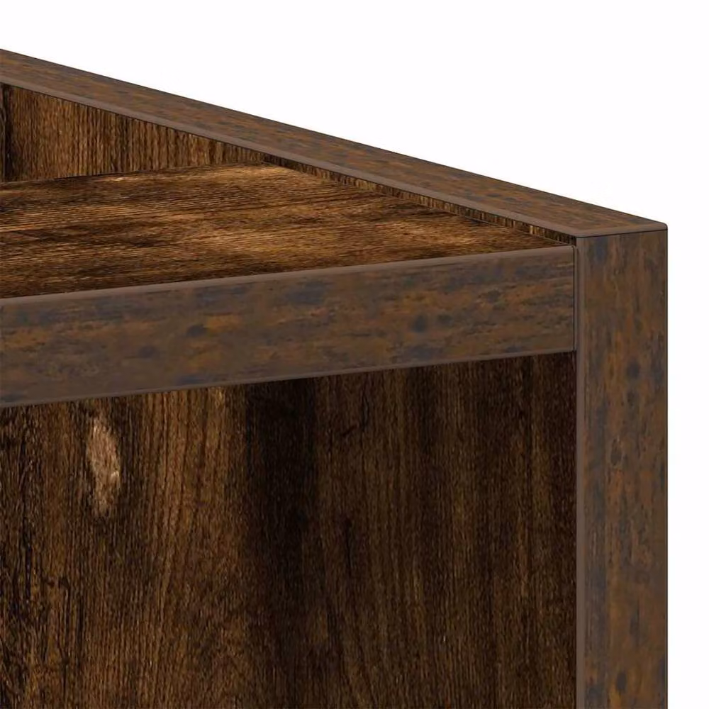 Berkfield Home Smoked Oak Kitchen Base Unit in Brown, W/D/H: 30.0 x 44.0 x 81.5 cm – 4