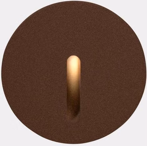 Netlighting Bat Brown Outdoor Recessed LED Wall Lamp, 2.2W, 2700K Warm White, IP66