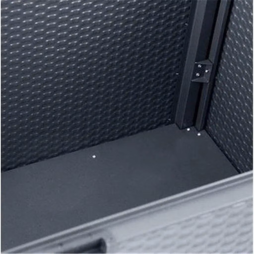 Cheshire Deluxe Metal Deck Box in Anthracite Dark Grey – 2