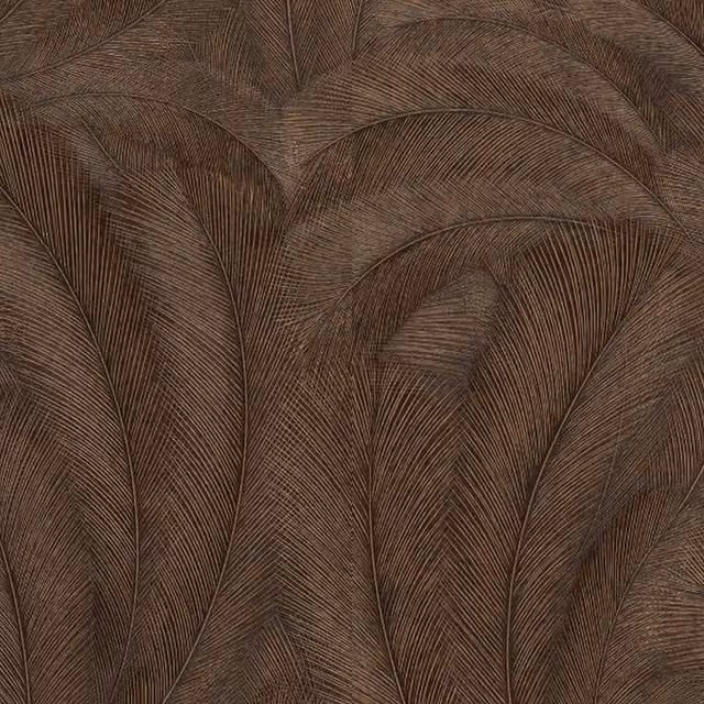 Erismann Ploom Bronze Abstract Modern Vinyl and Paper Wallpaper Roll