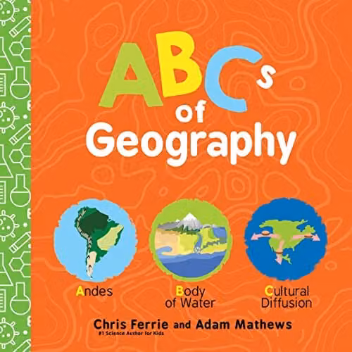 ABCs of Geography (Baby University) Multicolour Paper Book