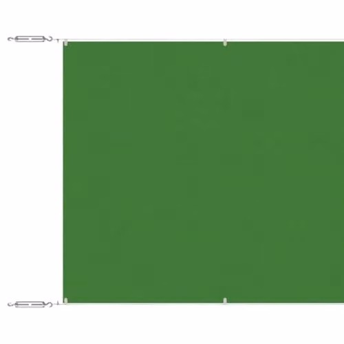 vidaXL Vertical Awning in Green Oxford Fabric, W: 60 cm, H: 1000 cm – 1