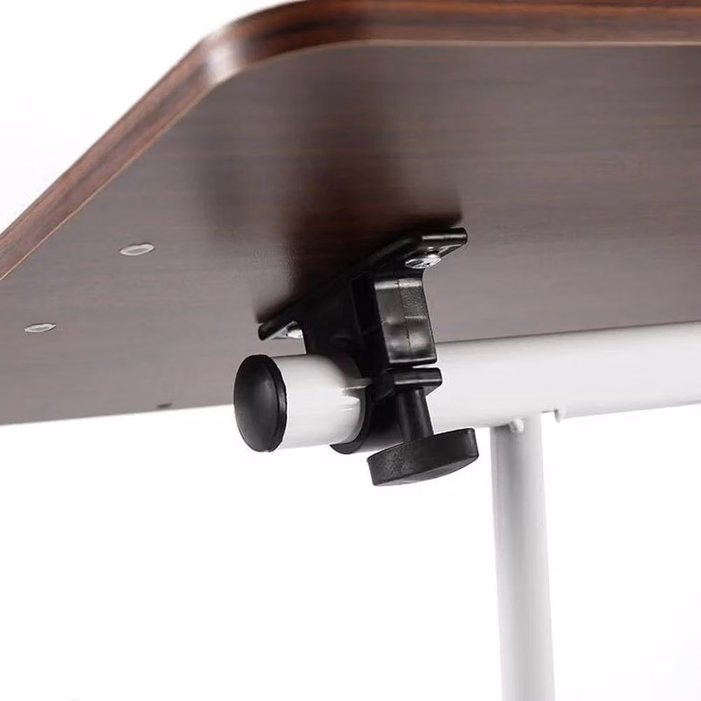 FLAVORA Brown Adjustable Portable Laptop Table W/D: 100 x 100 cm – 2