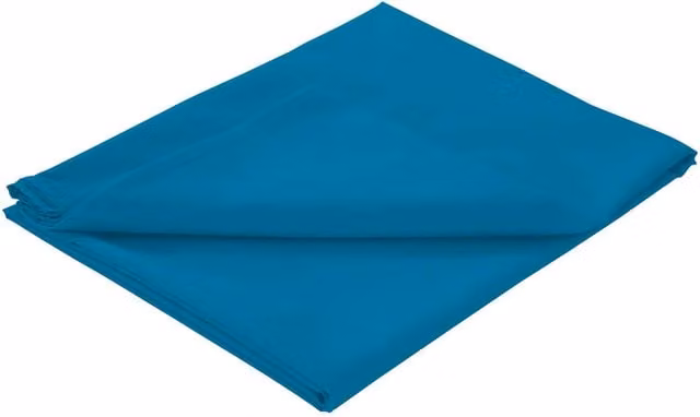 Amazon Basics Plain Flat Sheet, Petrol Blue, 180 x 200 cm