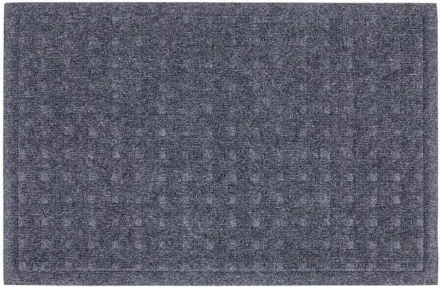 Nicola Spring Heavy Duty Non-Slip Dirt Trapper Door Mat, Grey, W: 60 cm, D: 40 cm