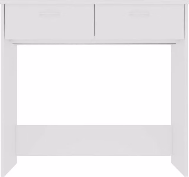 Berkfield Home Modern White Writing Desk W/D/H: 80 x 40 x 75 cm – 1