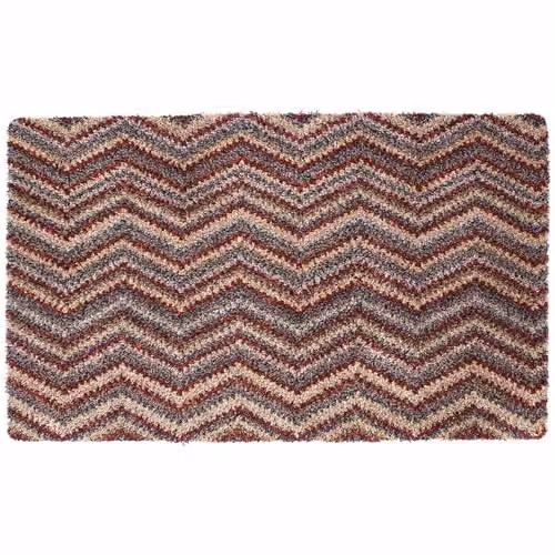 My Mat Cotton Candy Spice Zig Zag Washable Indoor Mat, Multicolour, W: 50 cm, D: 75 cm – 2