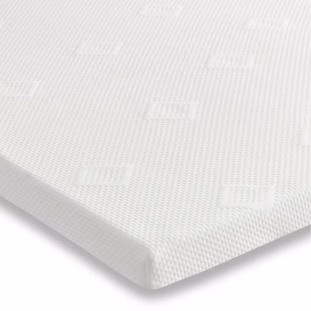 The Sleep People White Luxurious Memory Foam Mattress Topper for Adults