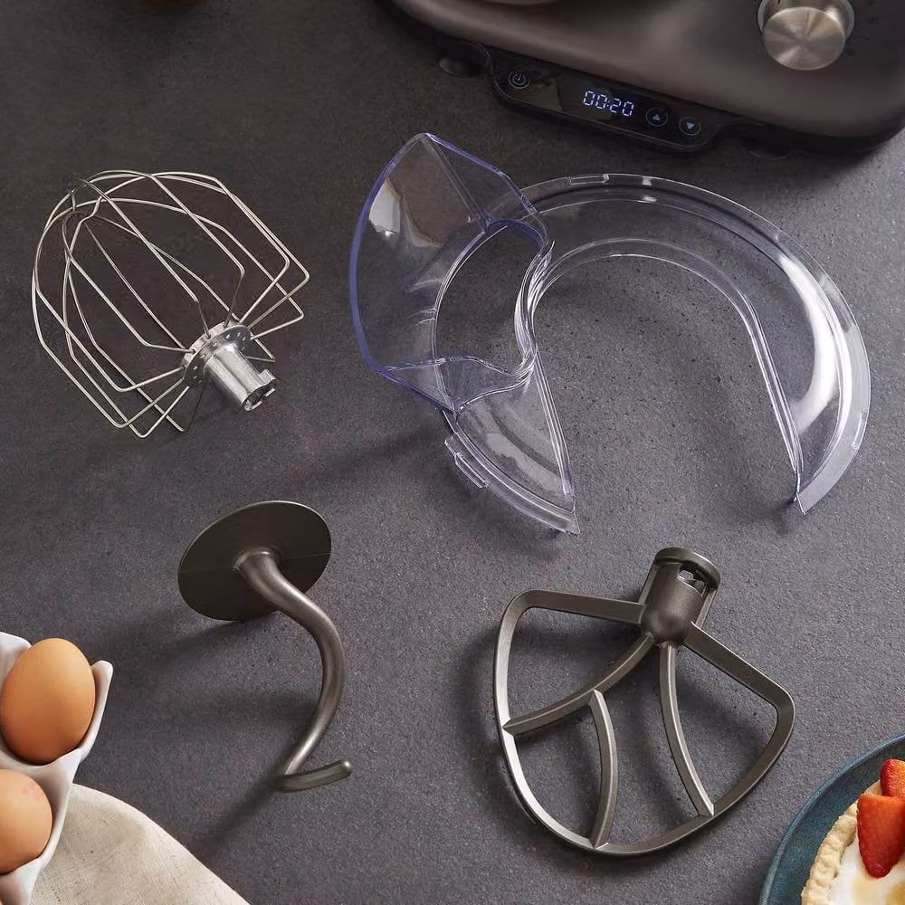 Morphy Richards 8 Speed Stand Mixer with Integrated Scales and Timer in Grey – 3