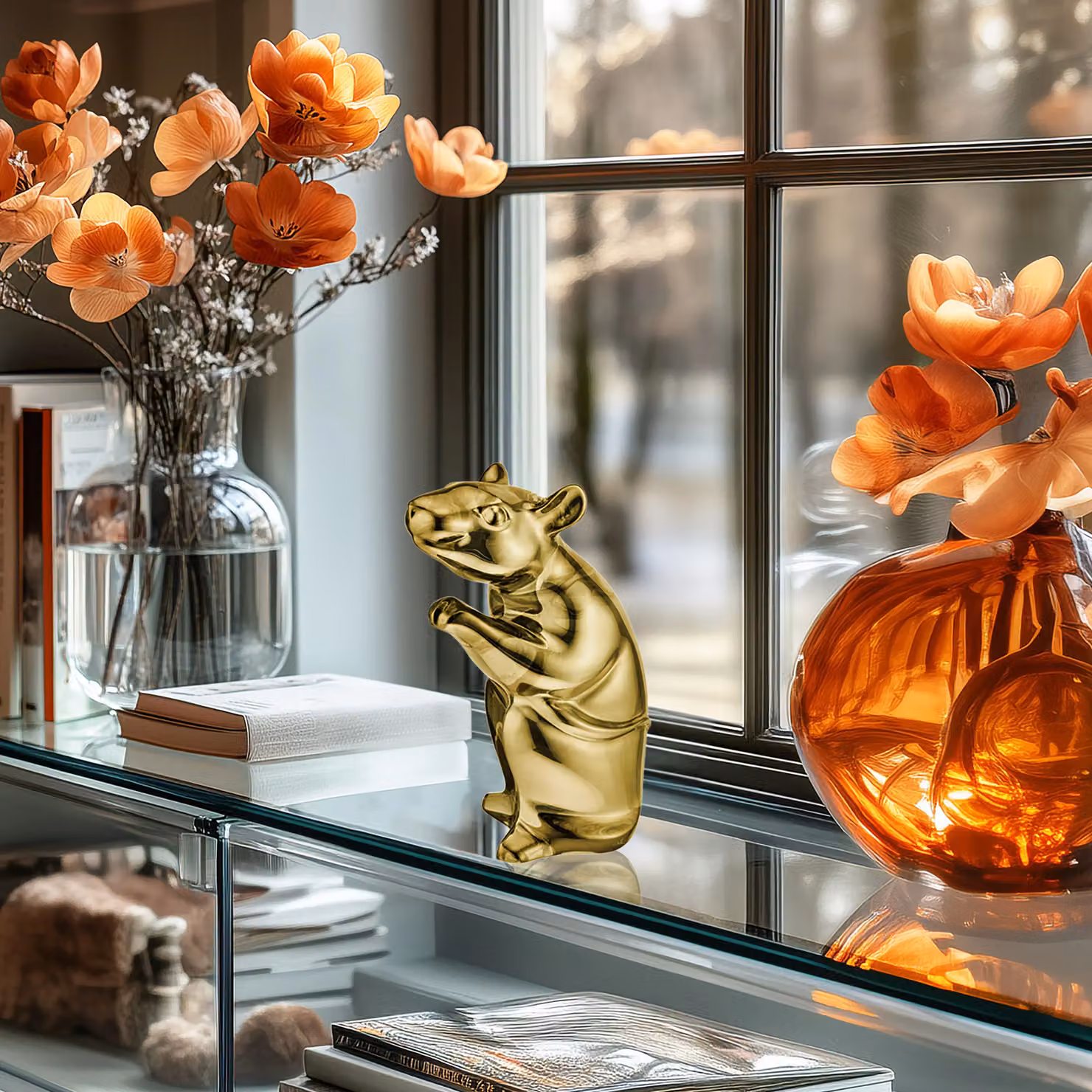 Baccarat Zodiac 2020 Year of the Rat Gold Crystal Figurine – 3