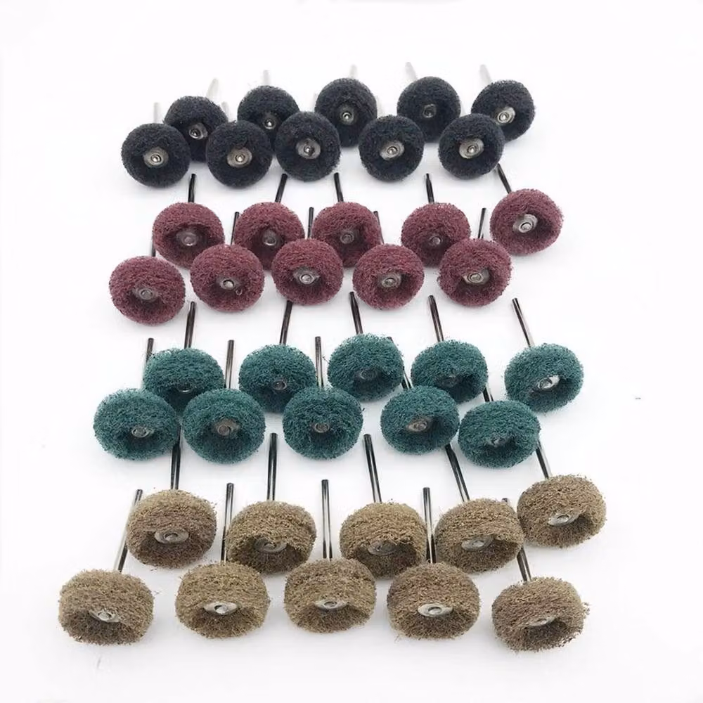 NESTLUNE 50-Piece Multicolour Metal Wheel Buffing and Polishing Set – 3