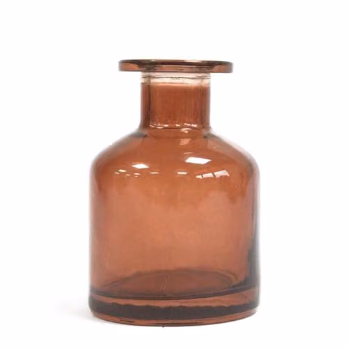 Ancient Wisdom Round Alchemist Reed Diffuser Bottle, 140 ml, Brown