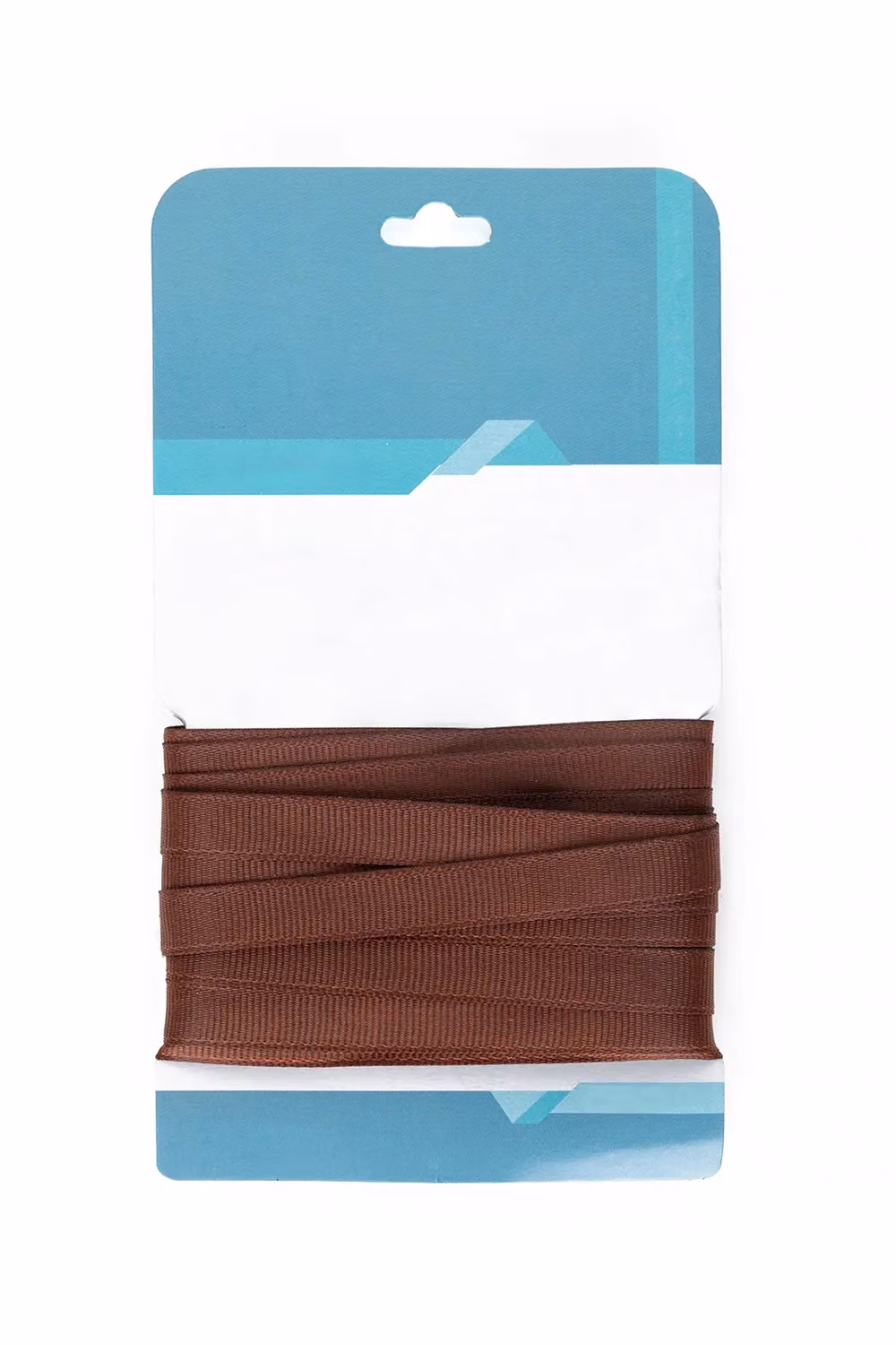 Neel Blue Solid Polyester Grosgrain Ribbon, 15mm x 10 Metres