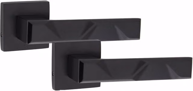 Golden Grace Matt Black Door Handles