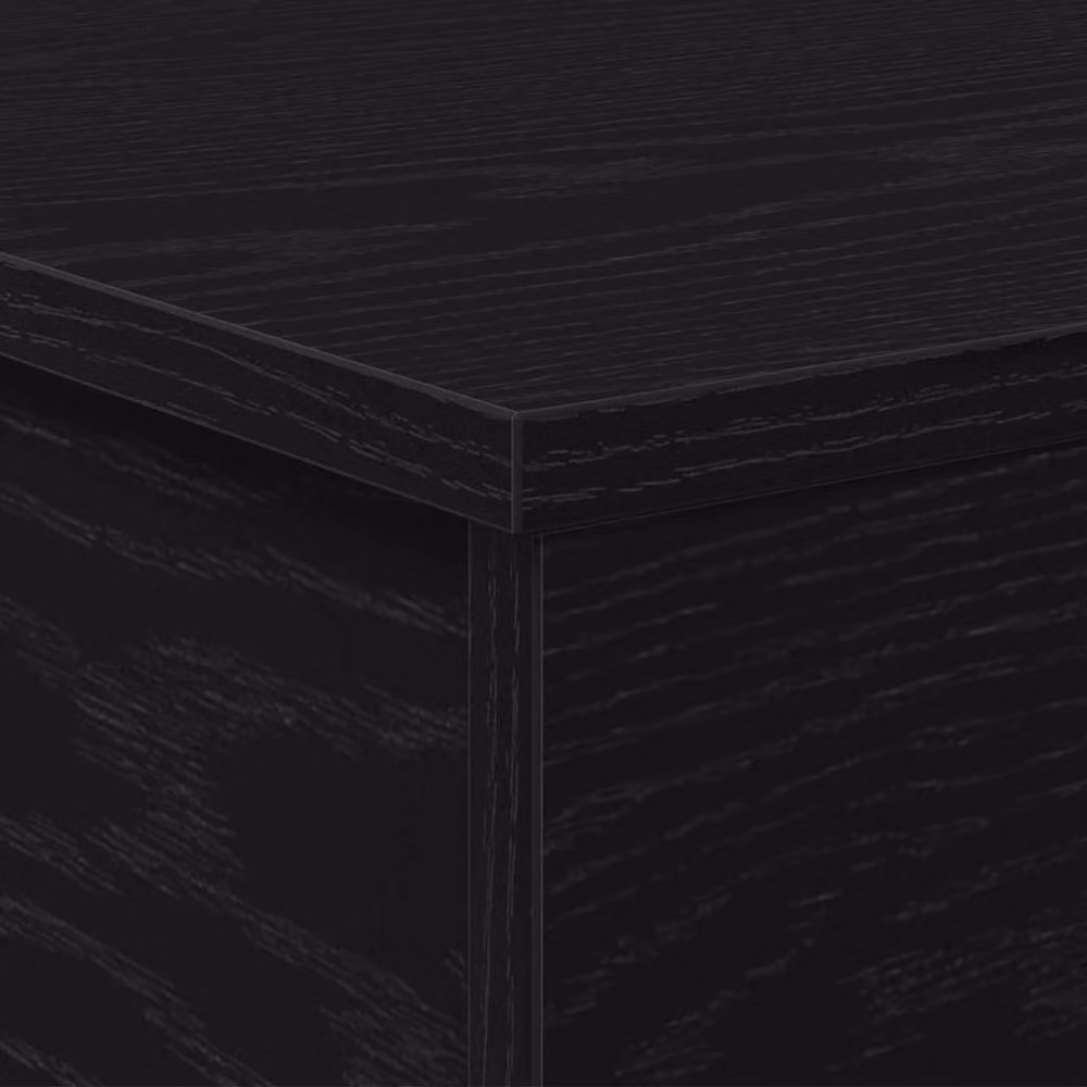 Berkfield Home Modern Rectangular Coffee Table in Black Oak, W/D/H: 90 x 44.5 x 45 cm – 6