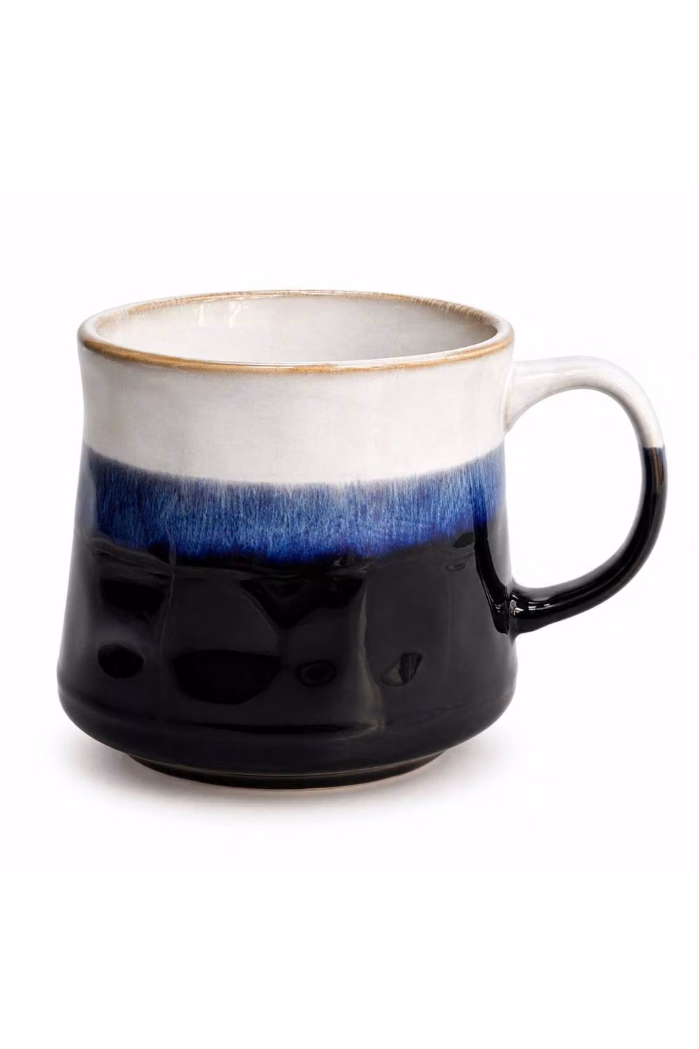 Upper Street Set of 2 Blue Ceramic Mugs, 600ml – 3