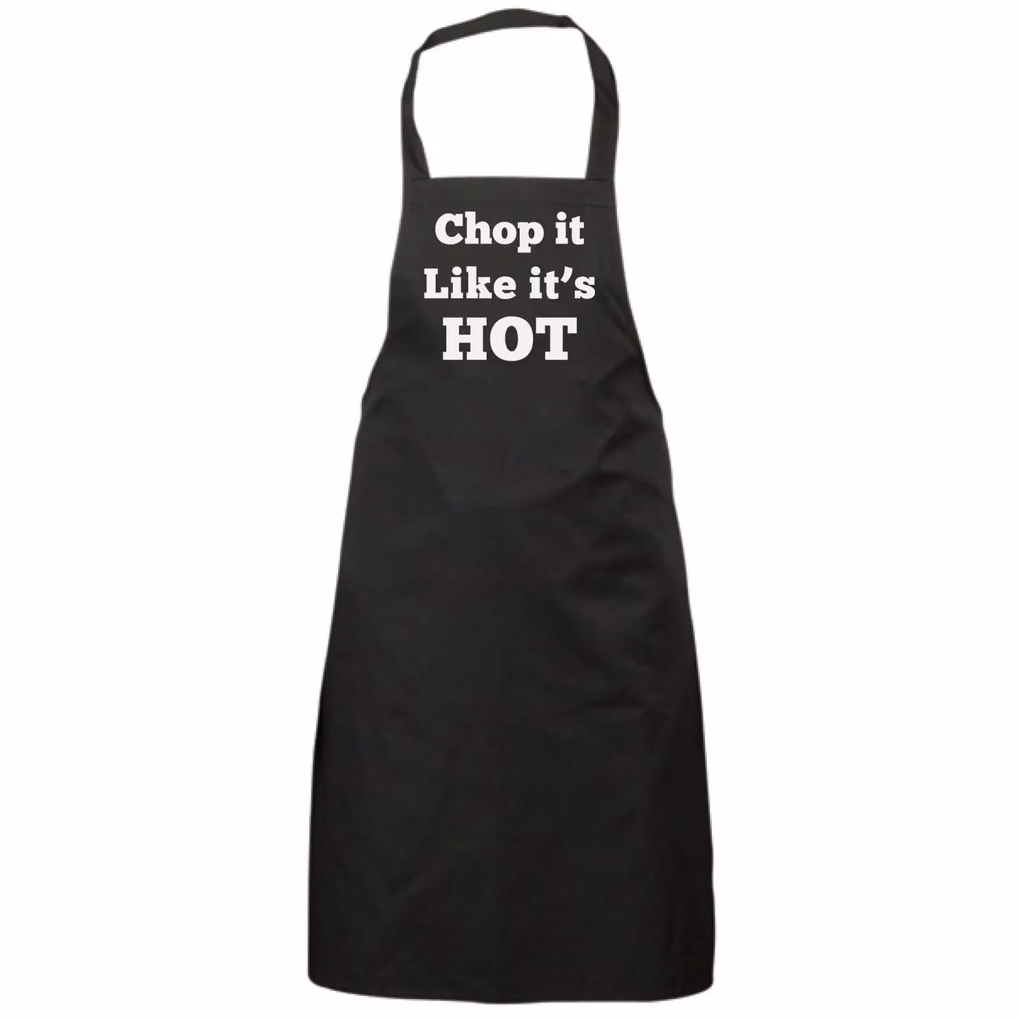 60 Second Makeover Chop It Like Its Hot Black Adult Apron – 2