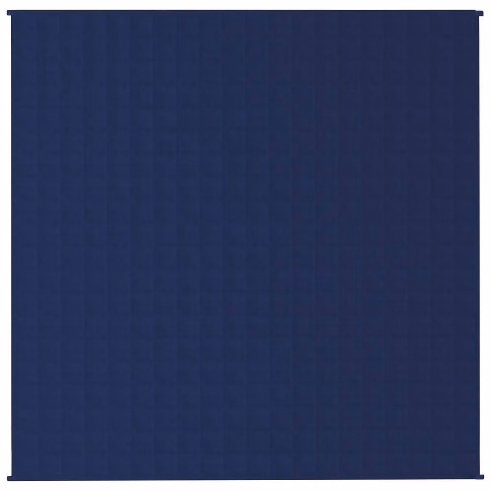 Berkfield Home Blue Weighted Blanket with Glass Beads, W/D/H: 200 x 200 cm, 9 kg – 3