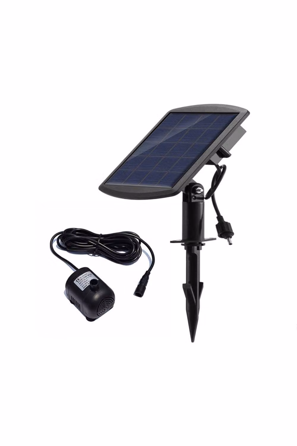 KDMD Black Outdoor Solar Submersible Direct Drive Fountain Pump – 2