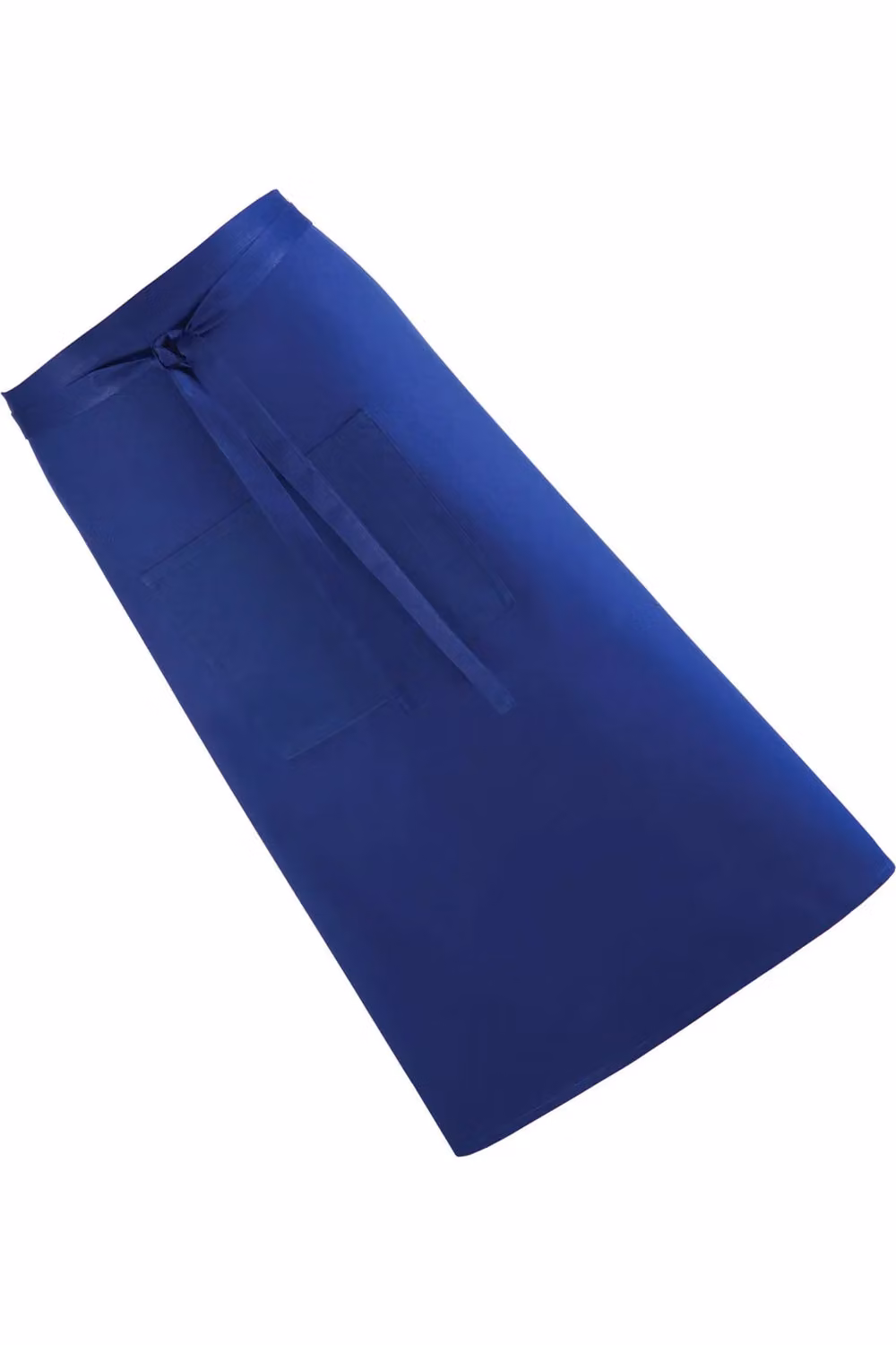 Premier Colours Poly-Cotton Long Continental Style Bar Apron Pack of 2 in Blue – 2