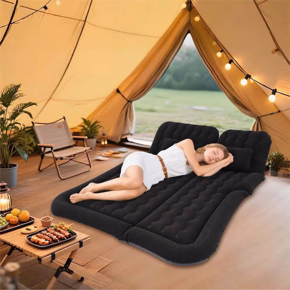 Nordara SUV and Car Air Mattress with 2 Pillows in Black – 3
