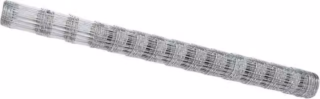 Berkfield Home Field Fence Galvanised Steel in Silver, H: 160 cm x W: 25 m – 1