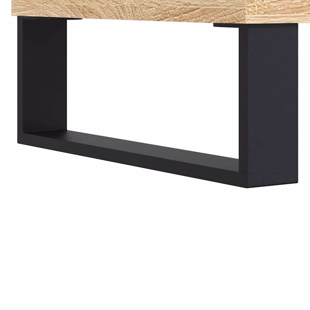 Berkfield Home Sonoma Oak Coffee Table in Light Brown, W: 90 cm, D: 44.5 cm, H: 45 cm – 3