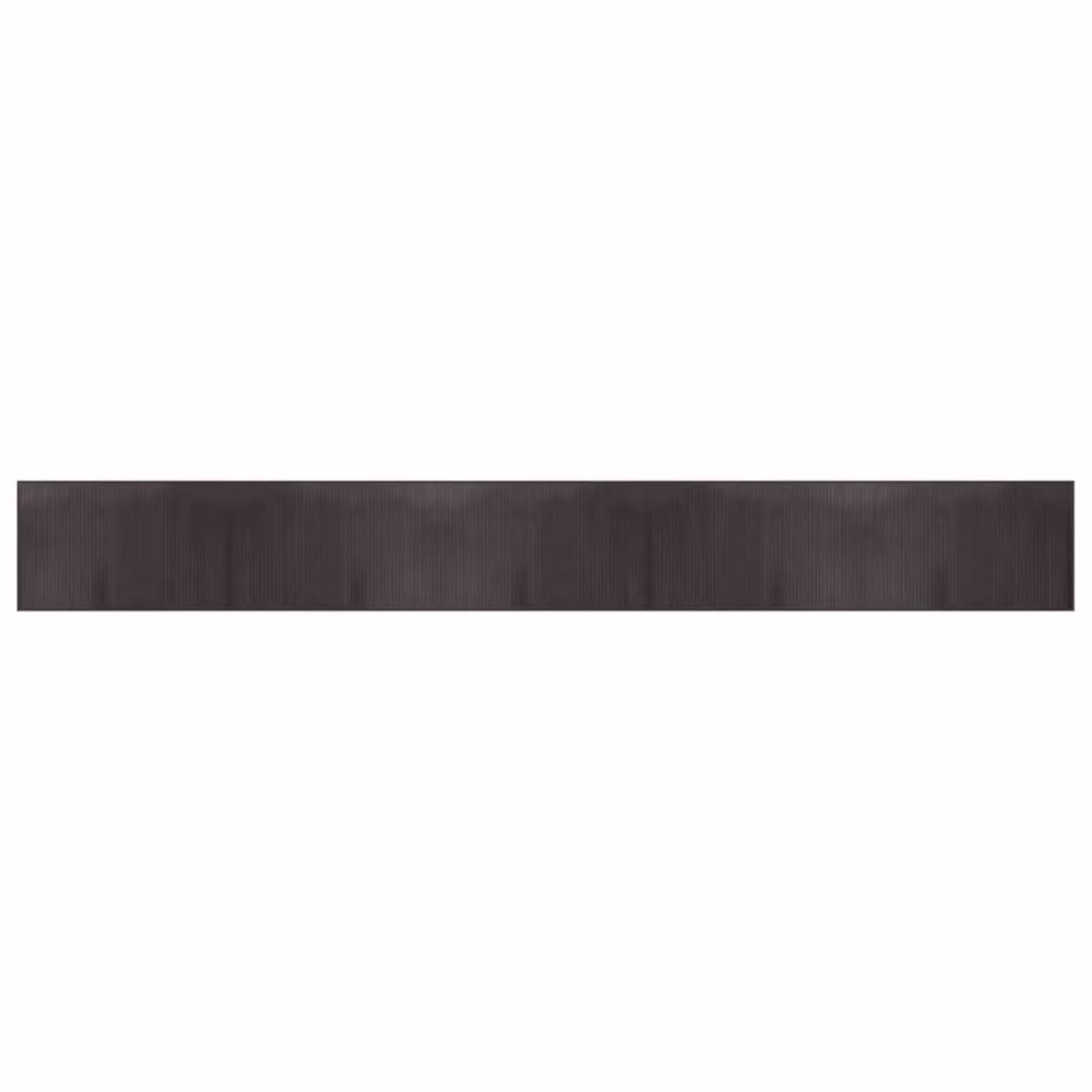 Berkfield Home Rectangular Bamboo Rug in Dark Brown, W: 60 cm, L: 500 cm – 3