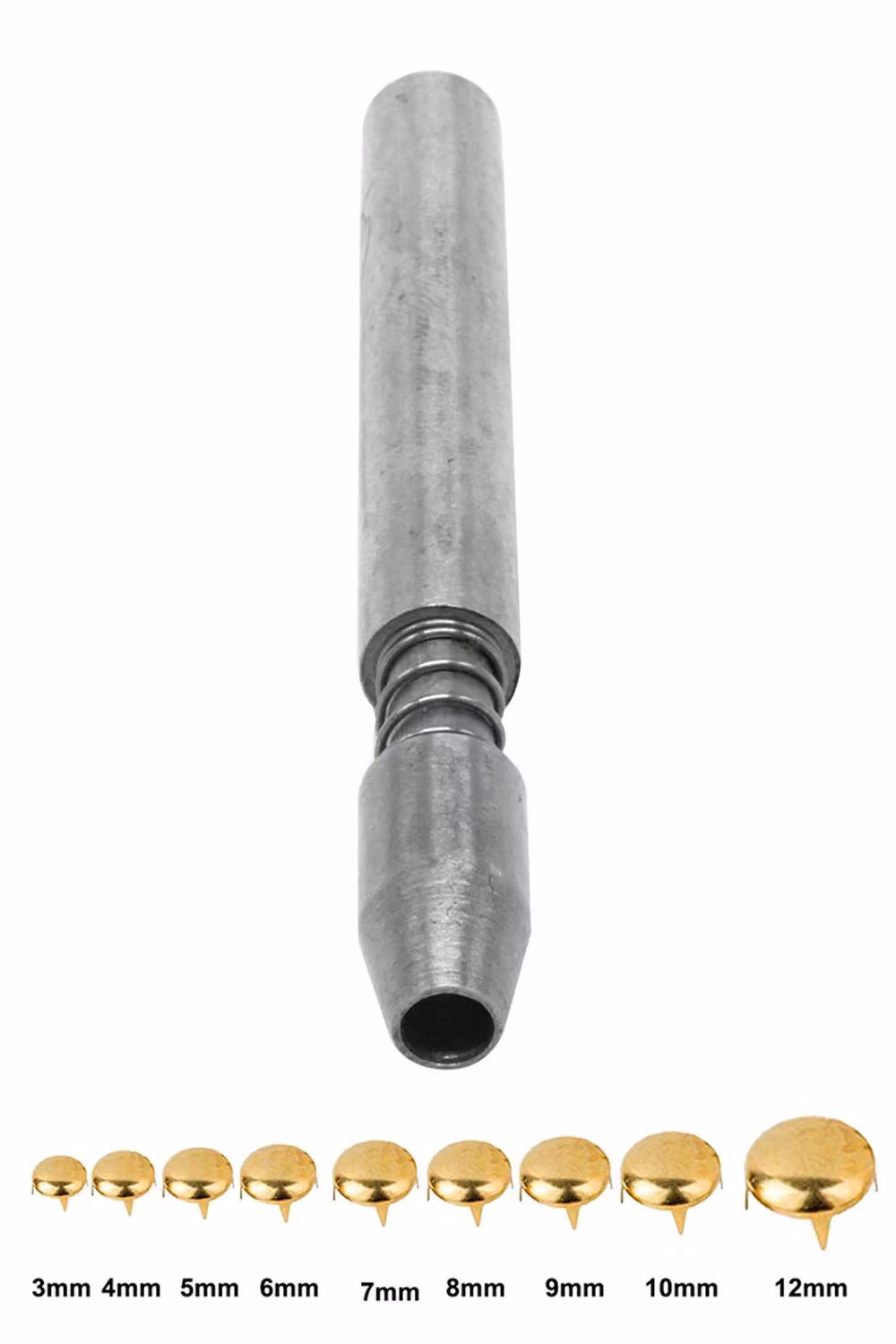 Neel Blue 7mm Round Dome Rivet Setting Tool with 4 Claws in Silver – 2