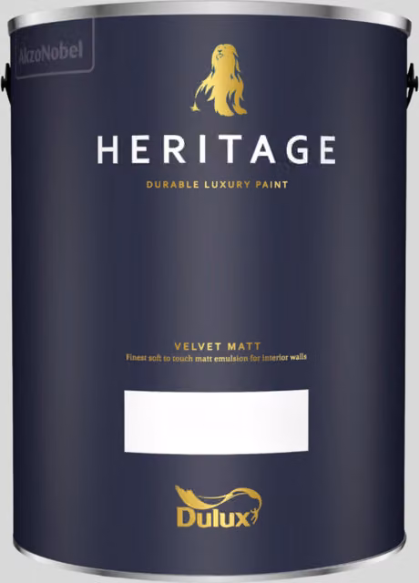 Dulux Trade Heritage Matt Paint Turtledove Grey 5 l